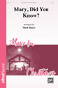 Mary, Did You Know? SATB choral sheet music cover